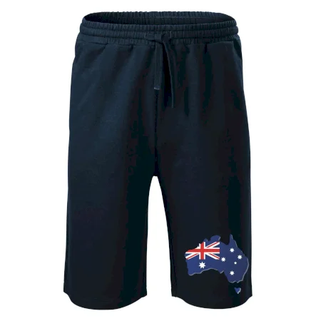 Austrália - vlajka mapa