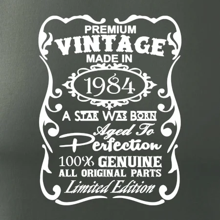 Vintage Etiketa - 1984