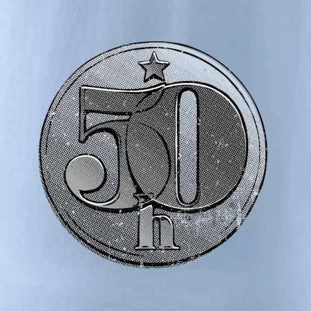 Päťdesiatnik Československý - BEZ NAPÍSU
