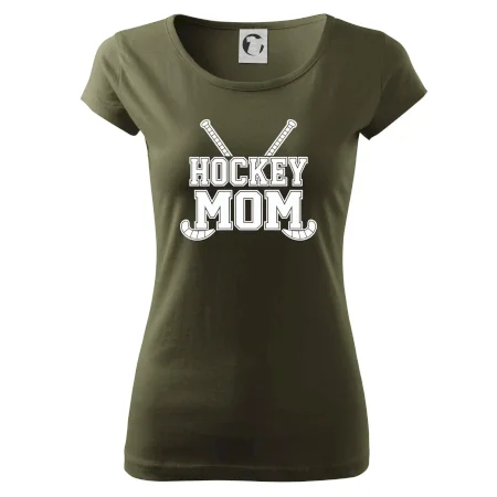 Hockey mom  prekrížený - pozemný hokej