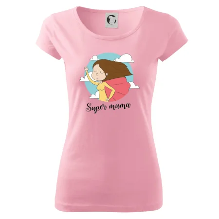 Kreslený obrázok Super mama