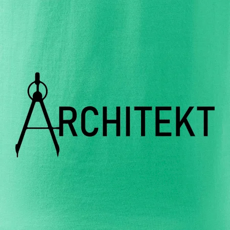 Architekt nápis
