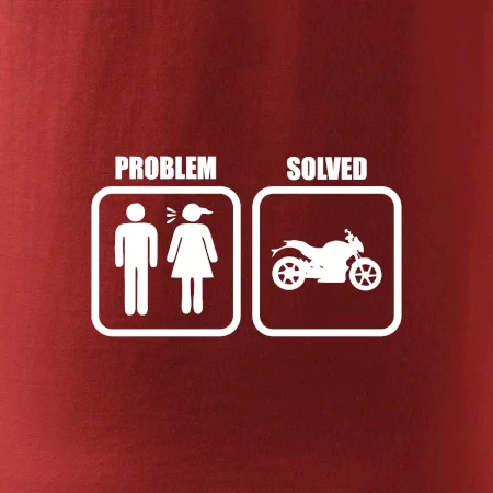 Problém cestná motorka