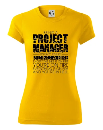 Being A Project Manager - bike