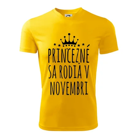 Princezné sa rodia v novembri