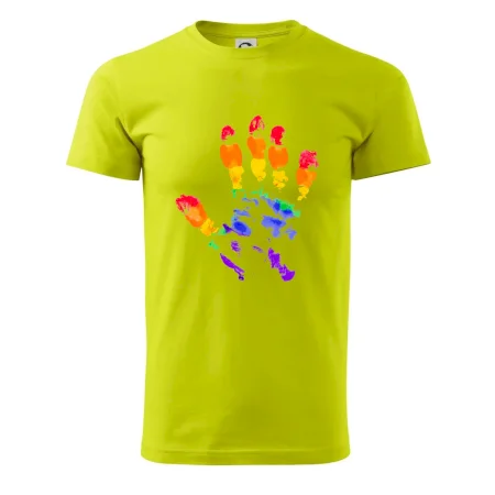 LGBT hand print