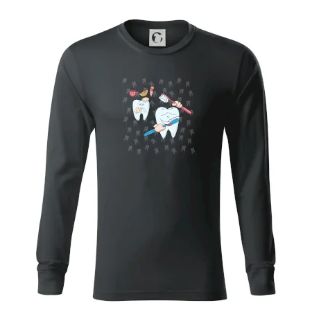 Zubárske tričko - kefka a jedlo