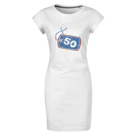 50 na krku štítok