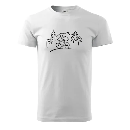 Cyklista na výlete