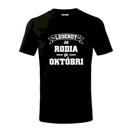 Legendy sa rodia v októbri