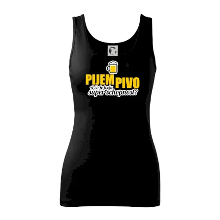 Pijem pivo - tvoja super schopnosť - rovný