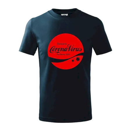 Corona virus pandemic logo