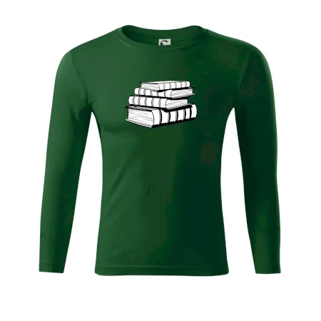 Knihy čiernobiele na sebe