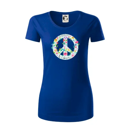 Peace and love symbol