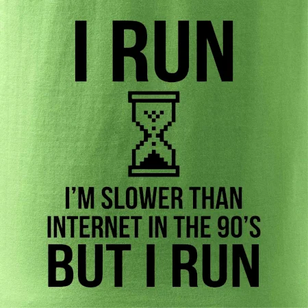 I run slower then internet