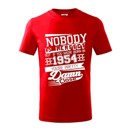 Nobody is perfect - 1954