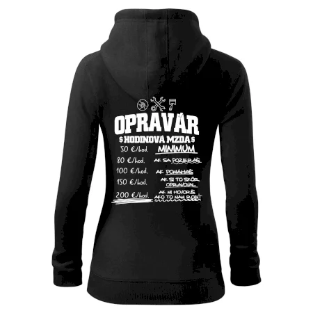 Hodinová mzda - opravár