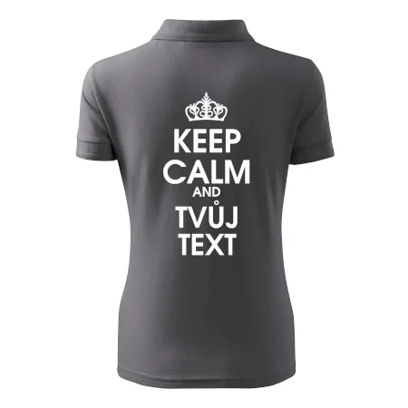 Keep calm - váš text