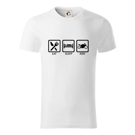 Eat sleep ride - cesta