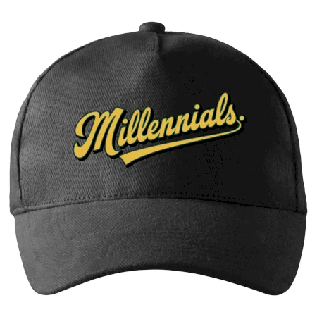 Generace Y - Millennials žlutý nápis