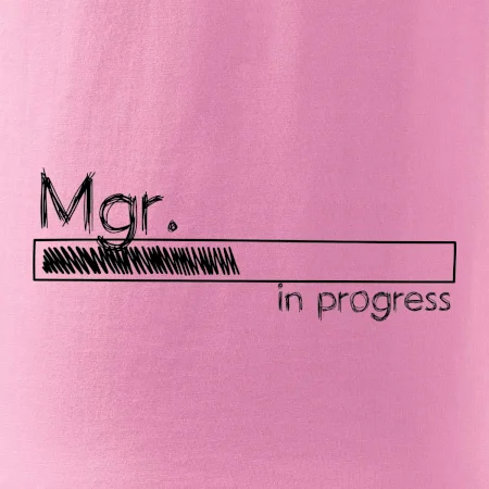 In progress titul Mgr. magister / magistra