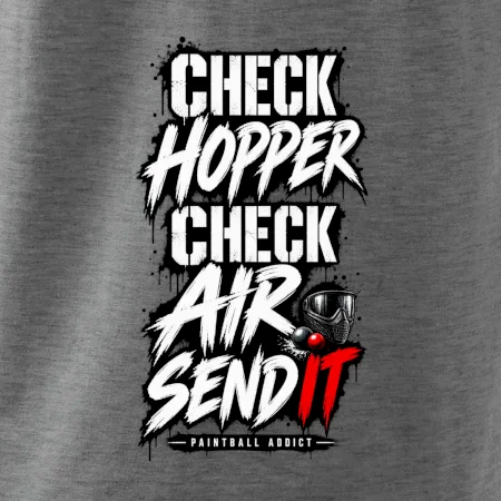 Kontrola zásobníka – Check Hopper Air paintball