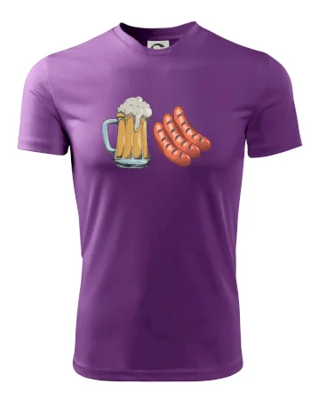 Pivo a klobása
