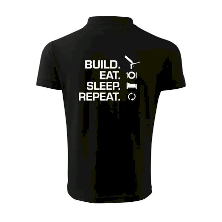 Build eat sleep repeat - montážna pena