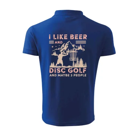I like beer and disc golf
