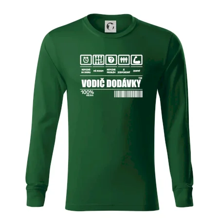 Čiarový kód - Vodič dodávky