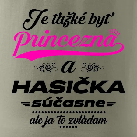 Je ťažké byť princezná - Hasička