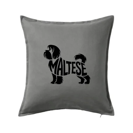 Maltézsky psík nápis v tele