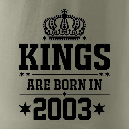 Kings are born in 2003