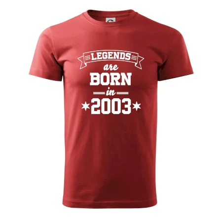 Legends are born in 2003
