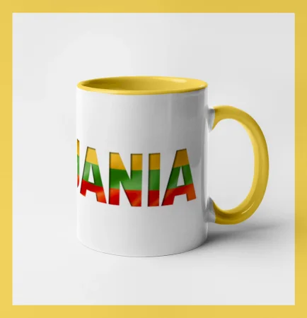 Lithuania - nápis vlajka
