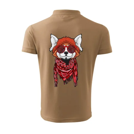 Červená panda hipster