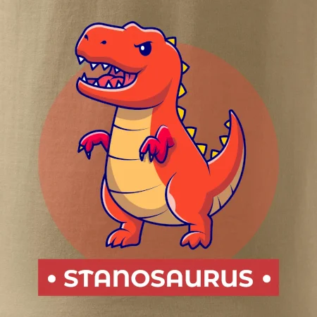 Dinosaurie mená - oranžový dinosaurus