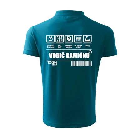 Čiarový kód - Vodič kamiónu