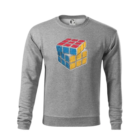 Rubikova kocka kreslená