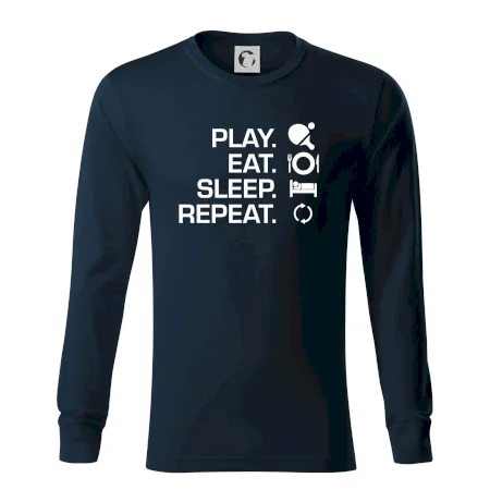 Stolný tenis - eat sleep