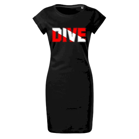 Dive nápis vlajka