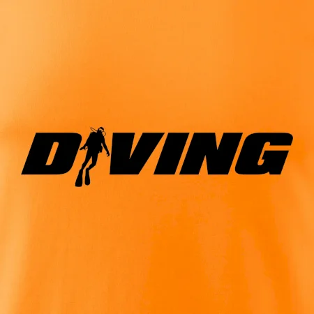 Diving nápis potápač