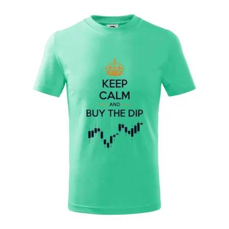 Keep Calm and Buy the Dip - koruna a graf