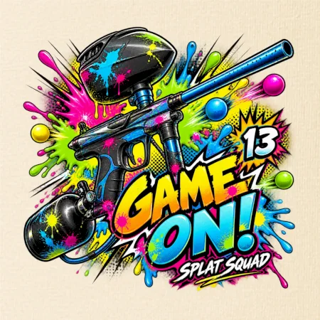 Farebná explózia – Game On paintball