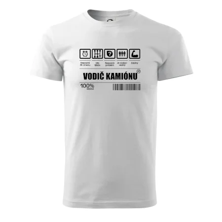 Čiarový kód - Vodič kamiónu