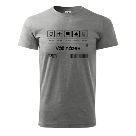 Čárový kód - Vlastní text