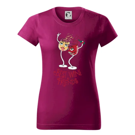 Best wine friends dancing (Pecka design)