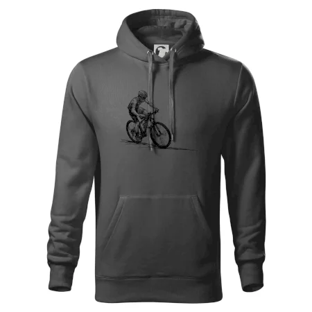 MTB kreslený cyklista