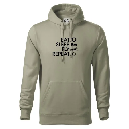 Eat sleep fly repeat