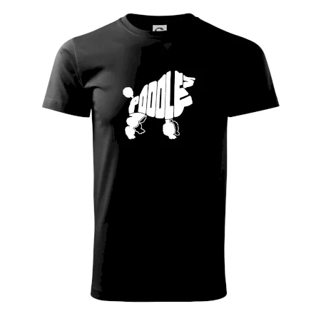 Pudel - nápis v tele